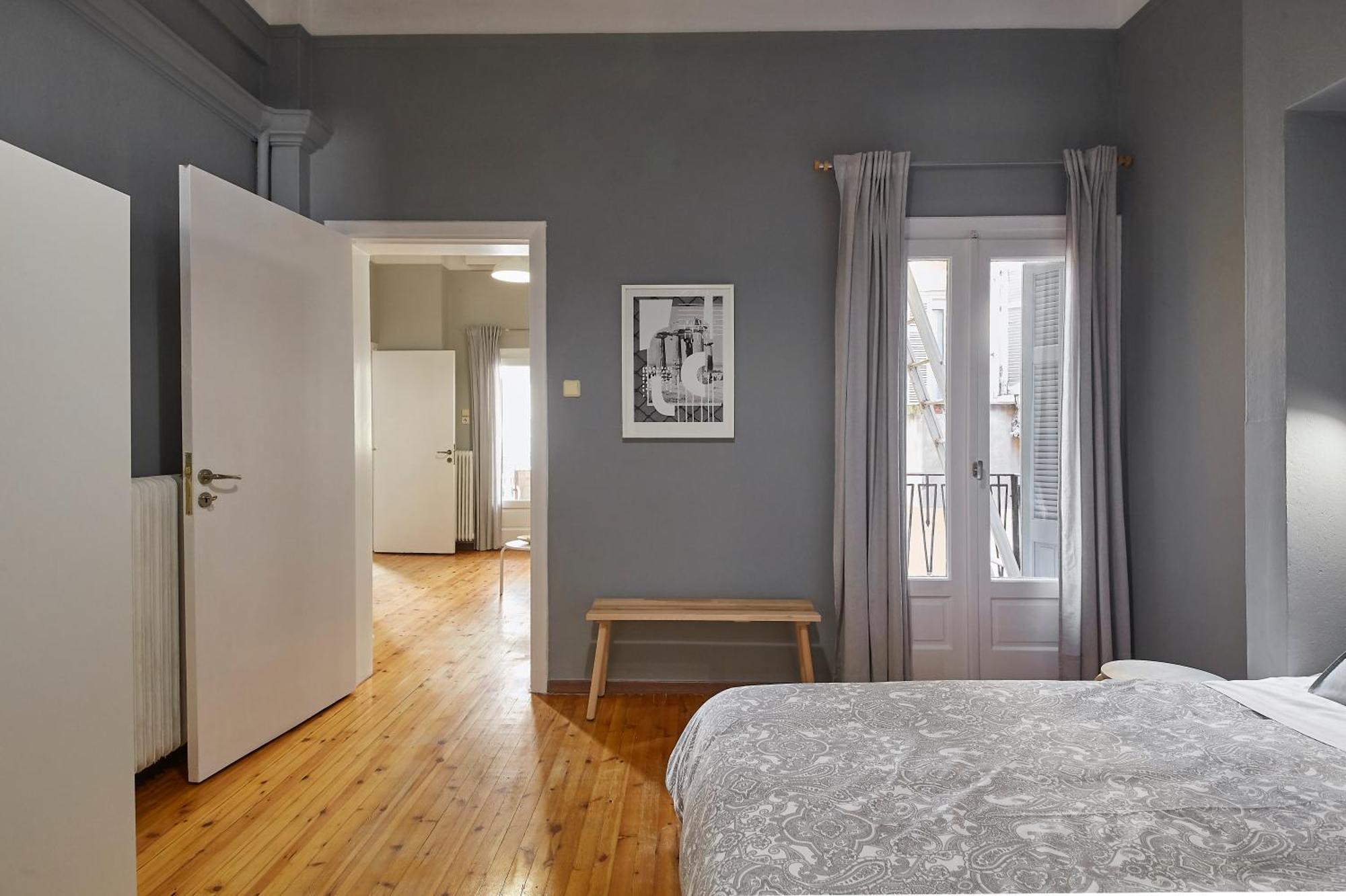 Bright Bright B Central Apartment With Balcony 塞萨洛尼基 外观 照片
