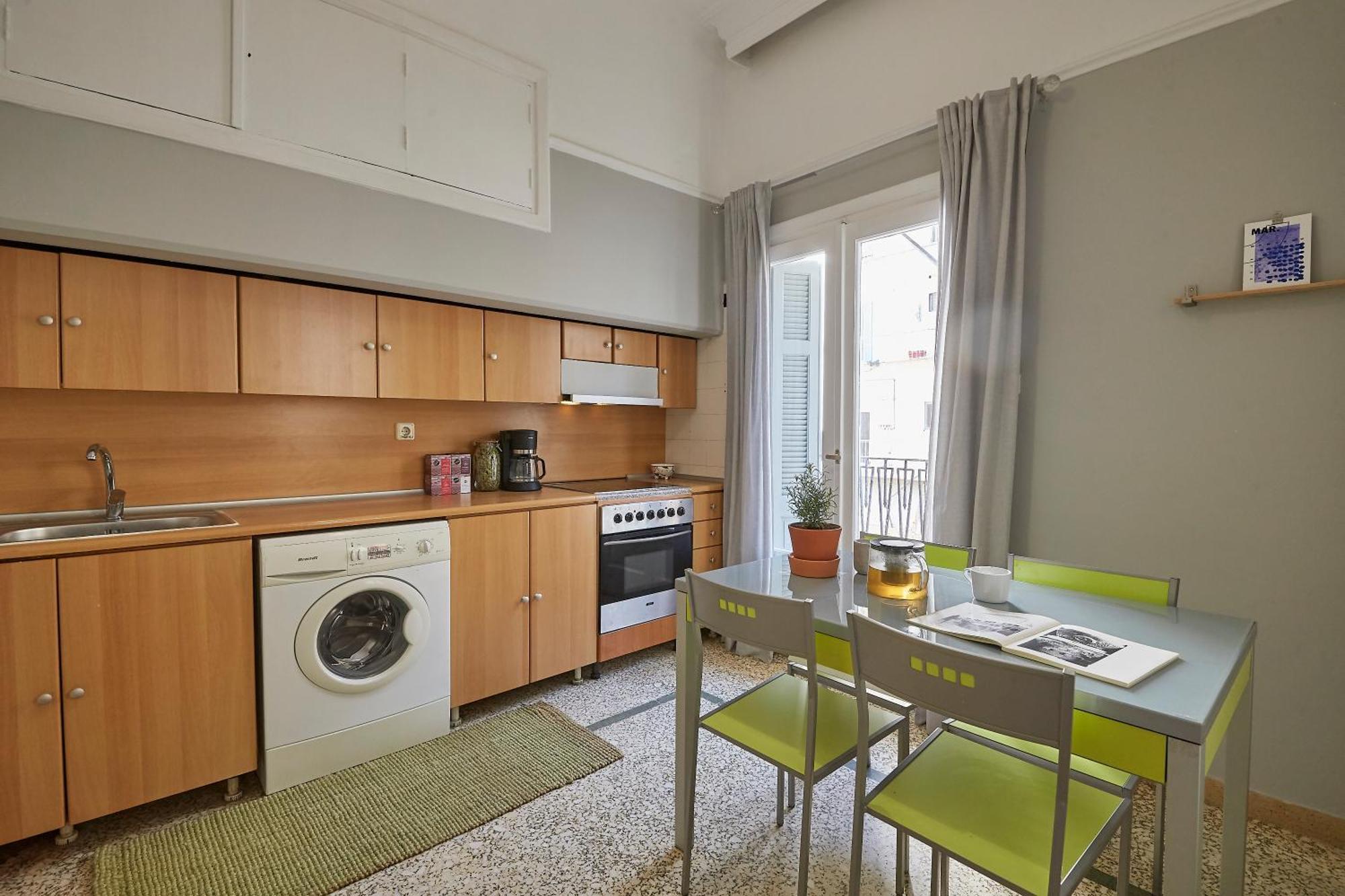 Bright Bright B Central Apartment With Balcony 塞萨洛尼基 外观 照片